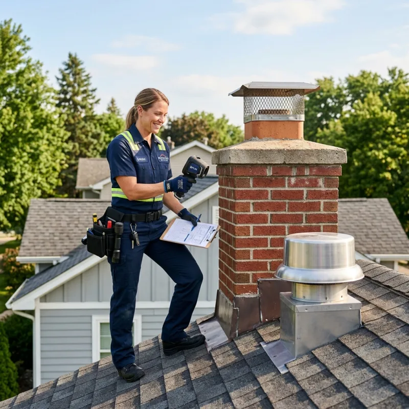 Technician removing a deceased bird from an indoor space in Bonshaw